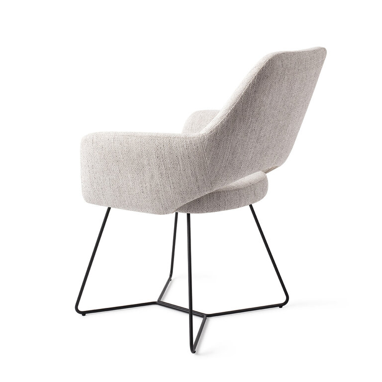 Jesper Home Yanai Pigeon Dining Chair - Beehive Black