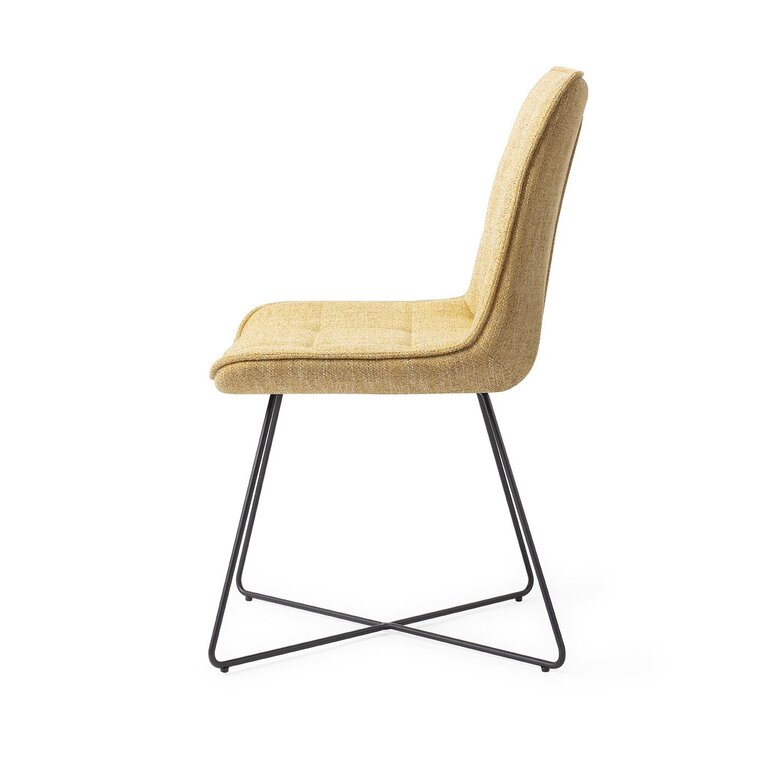 Jesper Home Ota Bumble Bee Dining Chair - Cross Black