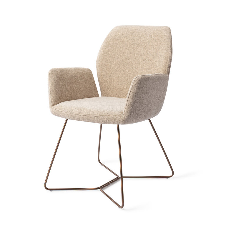 Jesper Home Misaki Funky Fudge Dining Chair - Beehive Rose