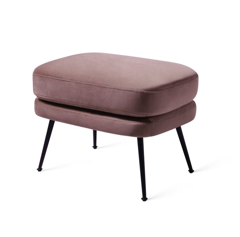 Jesper Home Rebun Roze Ottoman