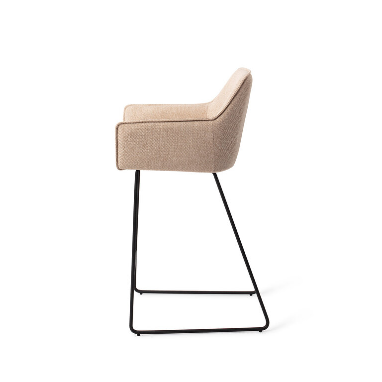 Jesper Home Hofu Wild Walnut Bar Chair - Slide Black (L)