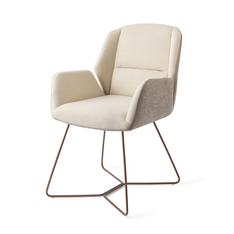 Jesper Home Myoko Sandy Hill Dining Chair - Beehive Rose