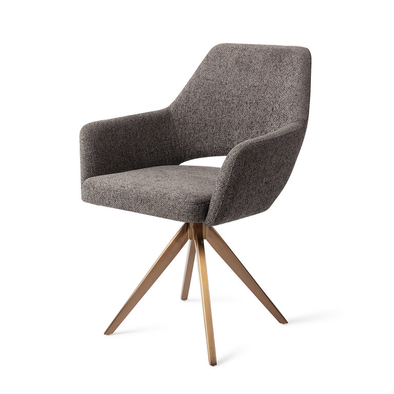 Jesper Home Yanai Amazing Grey Dining Chair - Turn Rose