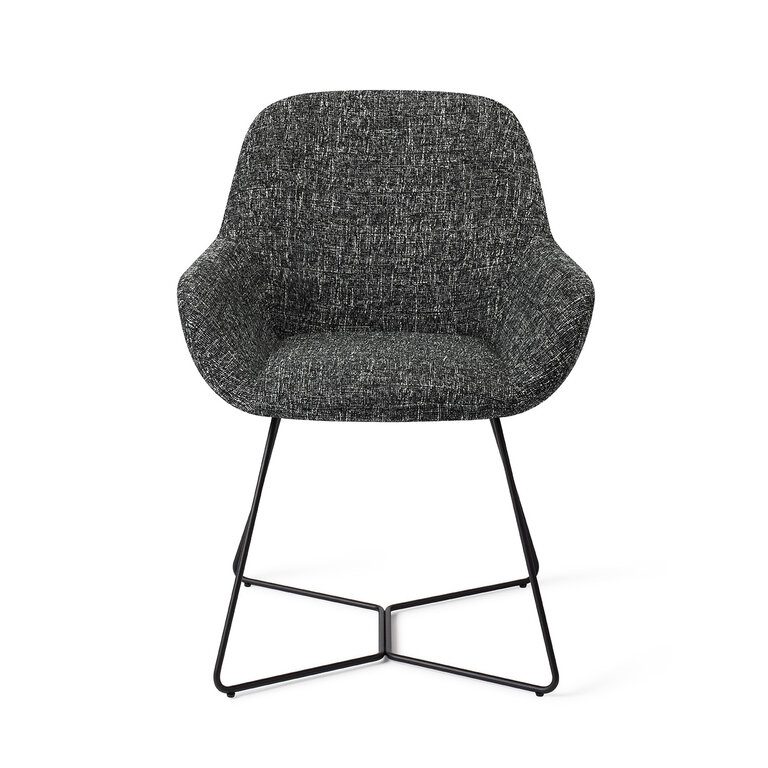 Jesper Home Kushi Skyfall Dining Chair - Beehive Black