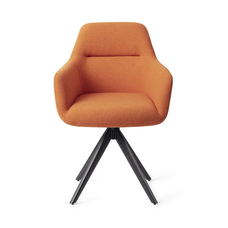 Jesper Home Kinko Tangerine Dining Chair - Turn Black