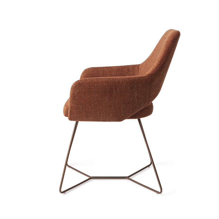 Jesper Home Yanai Tuscan Terra Dining Chair - Beehive Rose