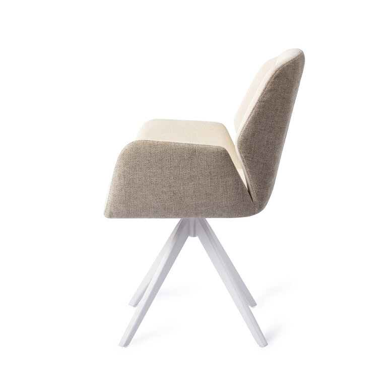 Jesper Home Myoko Sandy Hill Dining Chair - Turn White