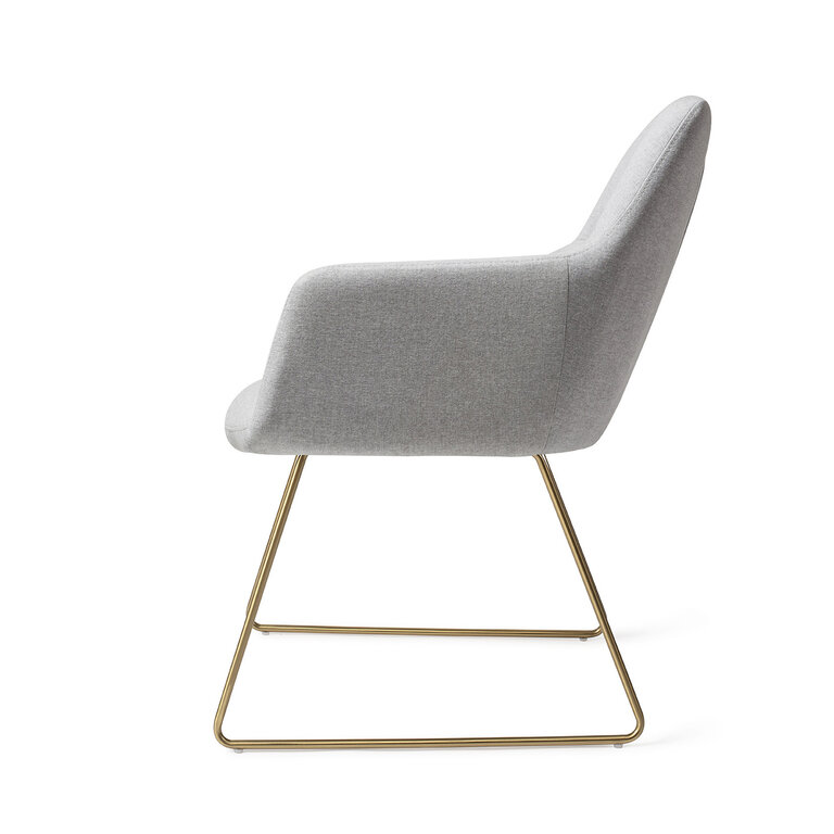 Jesper Home Kinko Cloud Dining Chair - Slide Gold