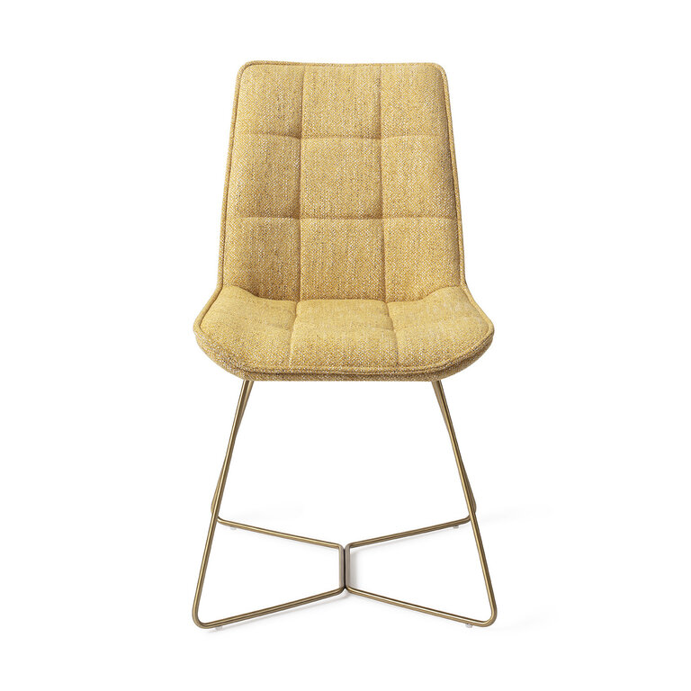 Jesper Home Ota Bumble Bee Dining Chair - Beehive Gold