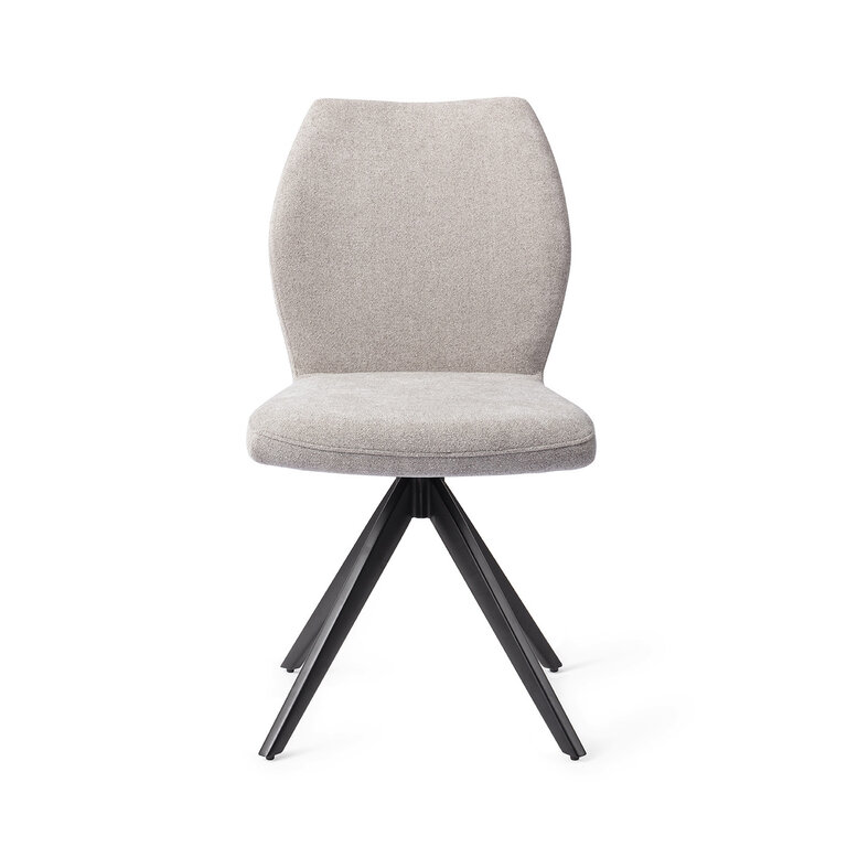 Jesper Home Ikata Pretty Plaster Dining Chair - Turn Black