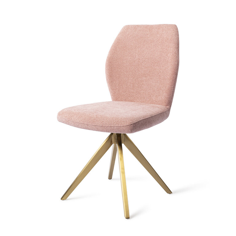 Jesper Home Ikata Anemone Dining Chair - Turn Gold
