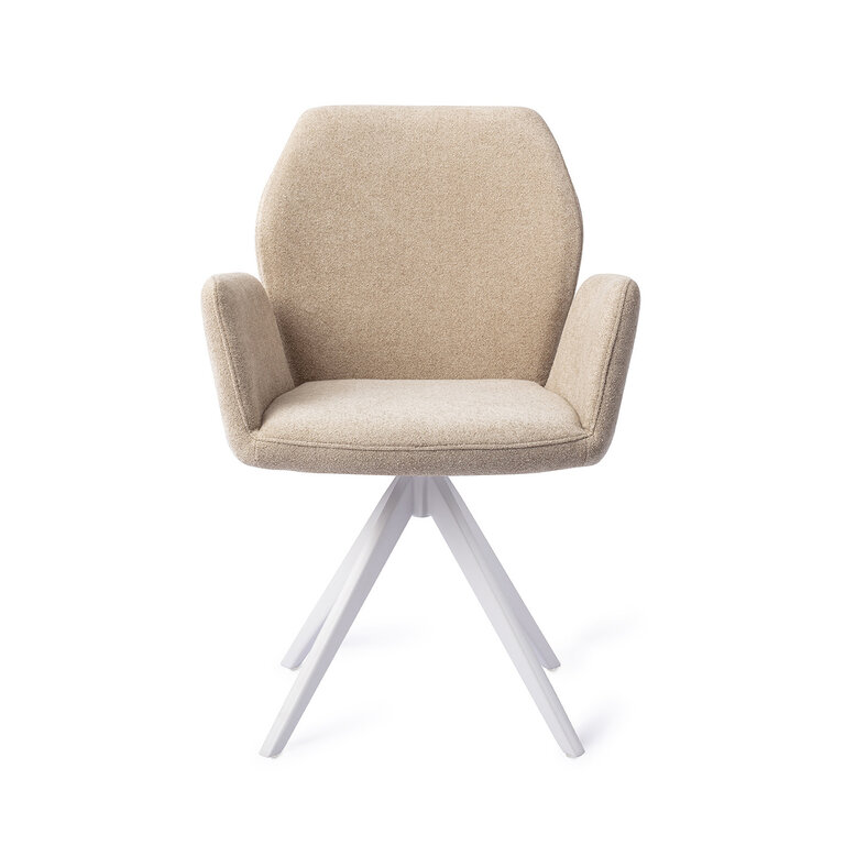 Jesper Home Misaki Funky Fudge Dining Chair - Turn White