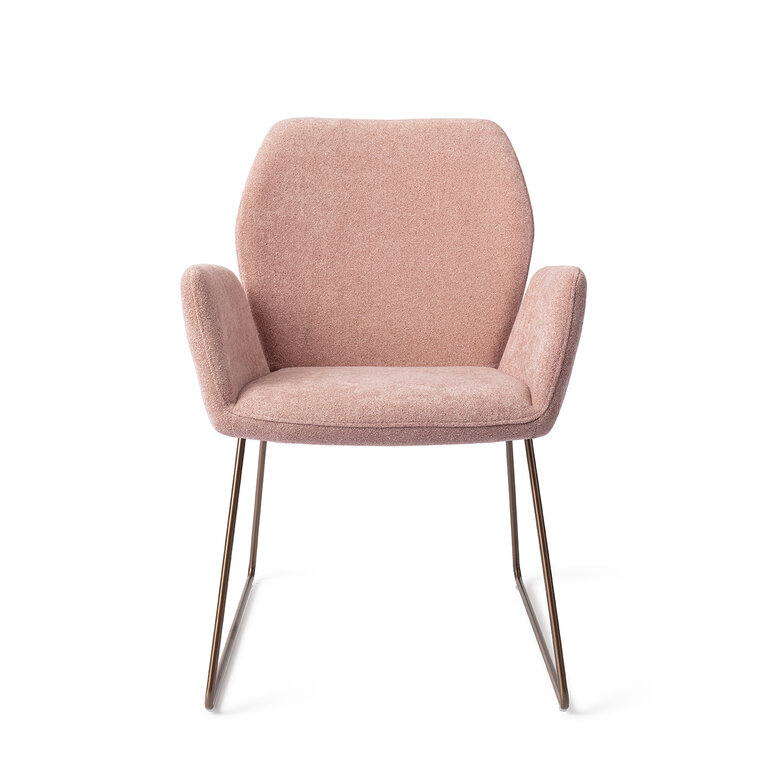 Jesper Home Misaki Anemone Dining Chair - Slide Rose