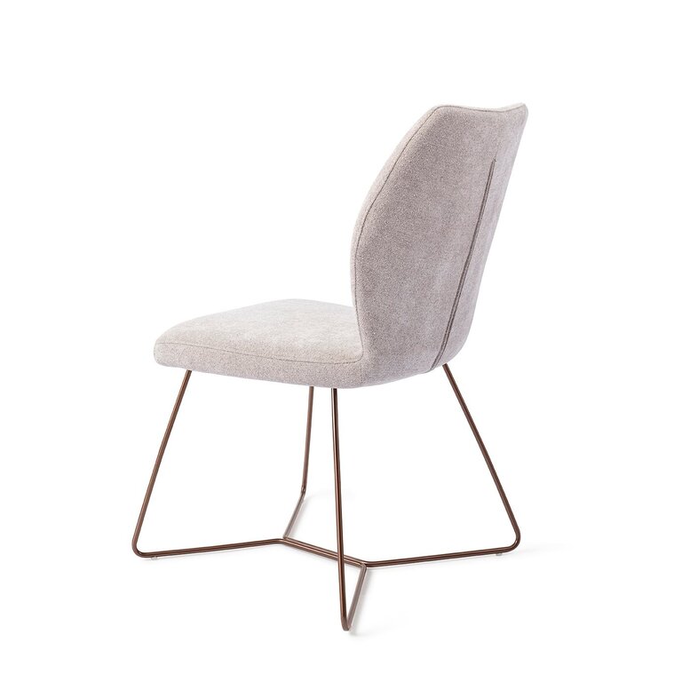 Jesper Home Ikata Pretty Plaster Dining Chair - Beehive Rose