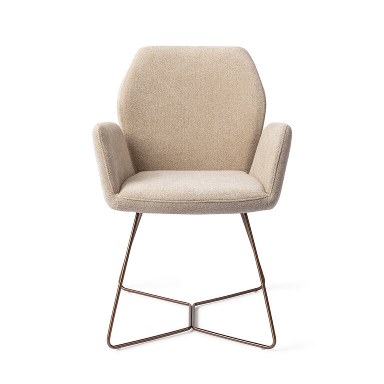 Jesper Home Misaki Funky Fudge Dining Chair - Beehive Rose