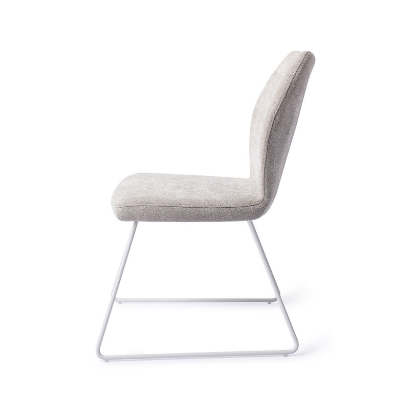Jesper Home Ikata Pretty Plaster Dining Chair - Slide White