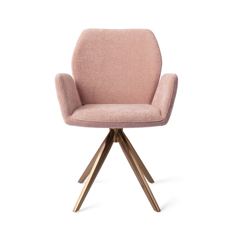 Jesper Home Misaki Anemone Dining Chair - Turn Rose