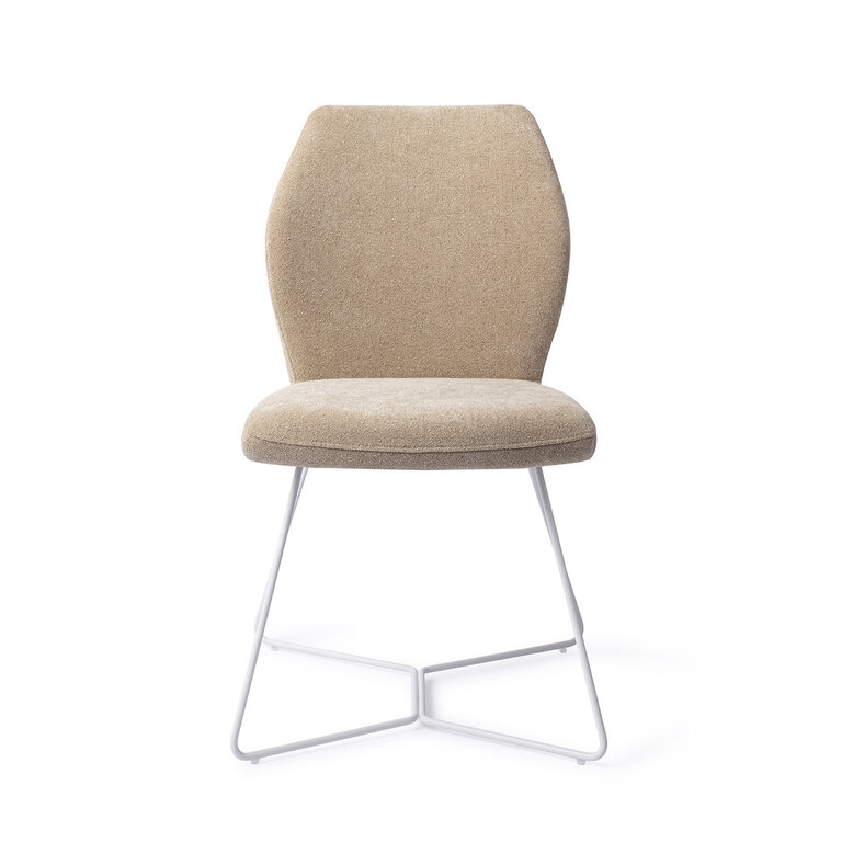 Jesper Home Ikata Funky Fudge Dining Chair - Beehive White