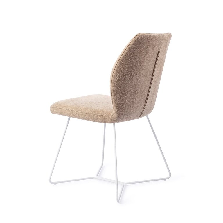 Jesper Home Ikata Funky Fudge Dining Chair - Beehive White