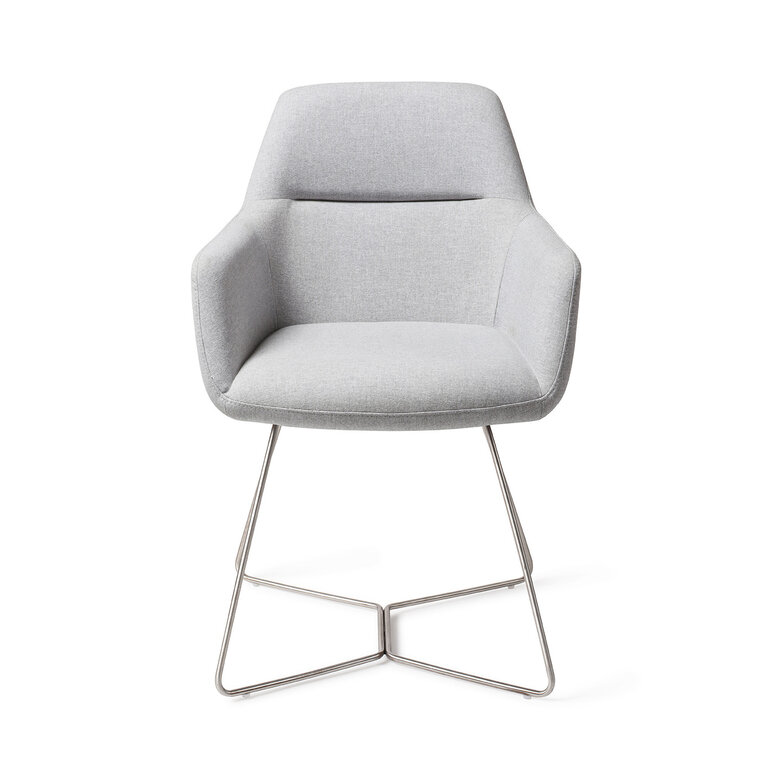 Jesper Home Kinko Cloud Dining Chair - Beehive Steel