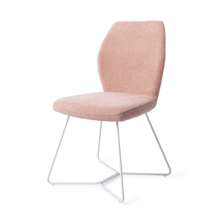 Jesper Home Ikata Anemone Dining Chair - Beehive White