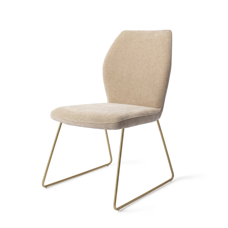 Jesper Home Ikata Funky Fudge Dining Chair - Slide Gold