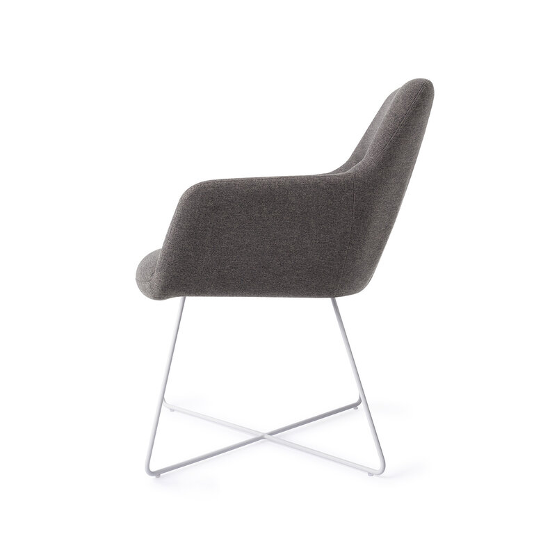 Jesper Home Kinko Shadow Dining Chair - Cross White