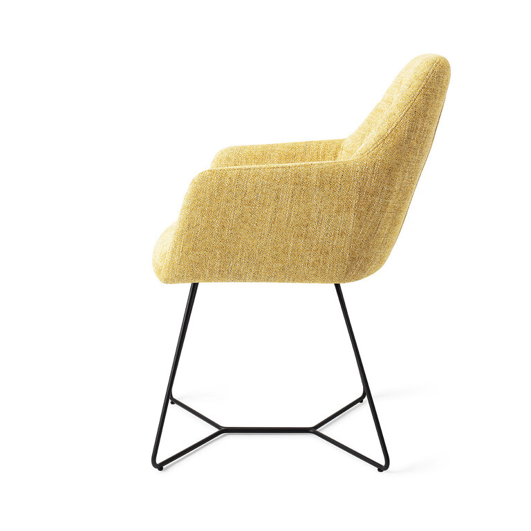 Jesper Home Noto Bumble Bee Dining Chair - Beehive Black