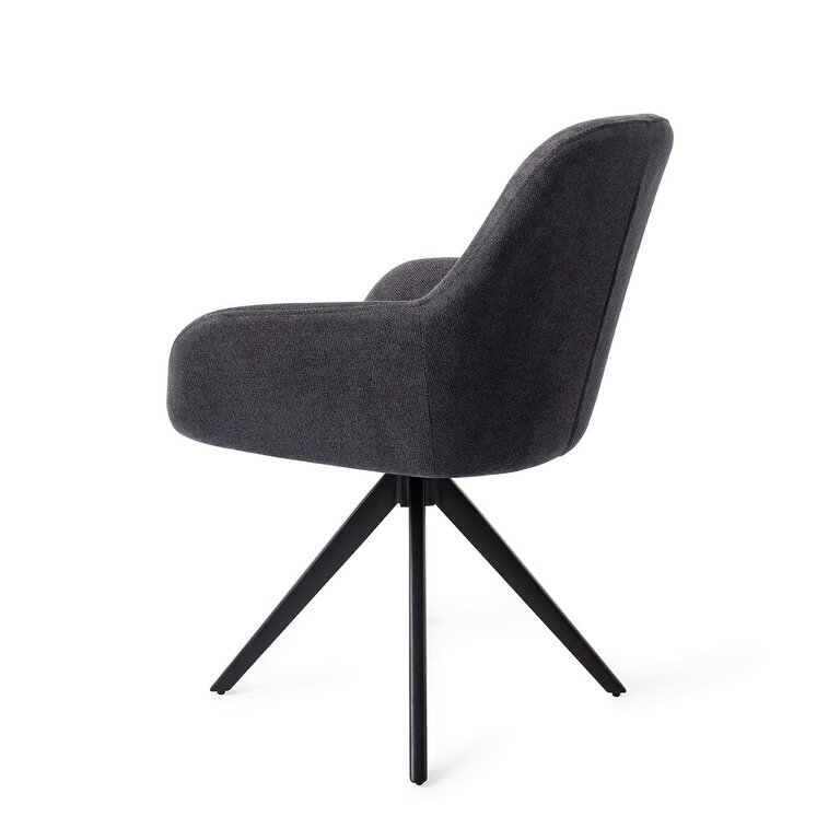 Jesper Home Kushi Black-Out Dining Chair - Turn Black