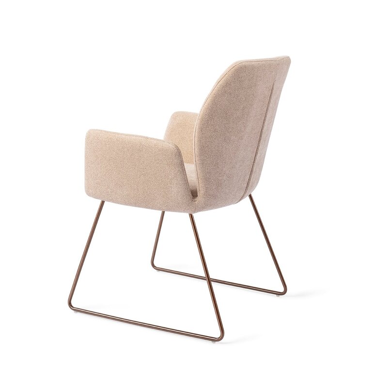 Jesper Home Misaki Funky Fudge Dining Chair - Slide Rose