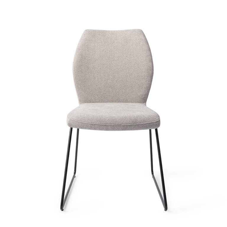 Jesper Home Ikata Pretty Plaster Dining Chair - Slide Black