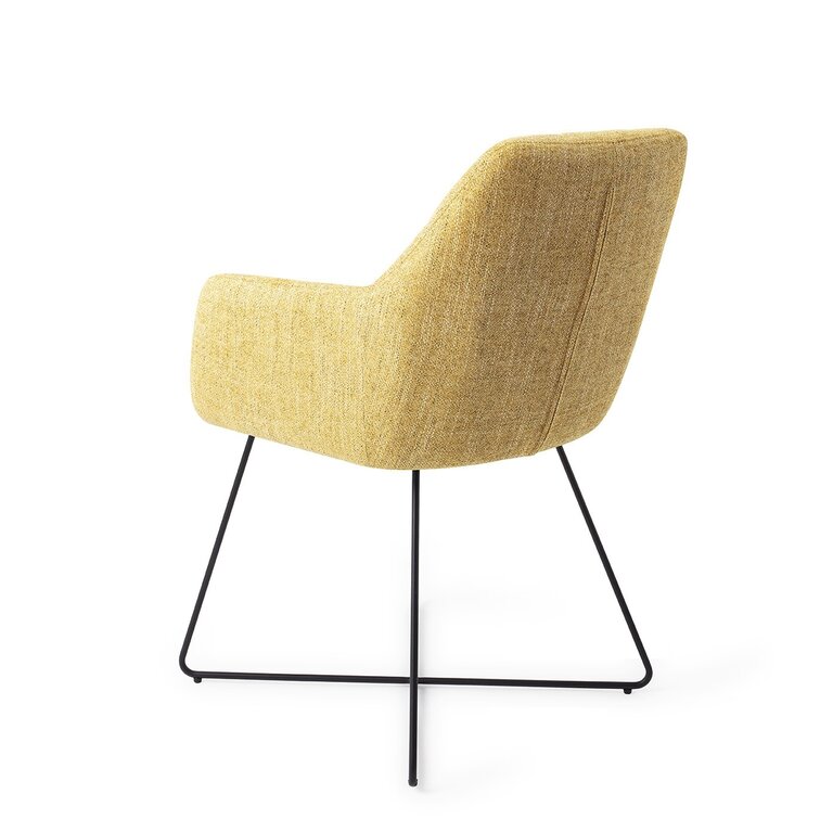 Jesper Home Noto Bumble Bee Dining Chair - Cross Black