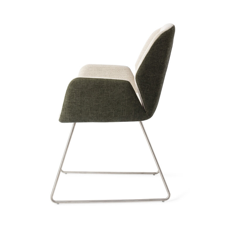 Jesper Home Myoko Popeye Dining Chair - Slide Steel