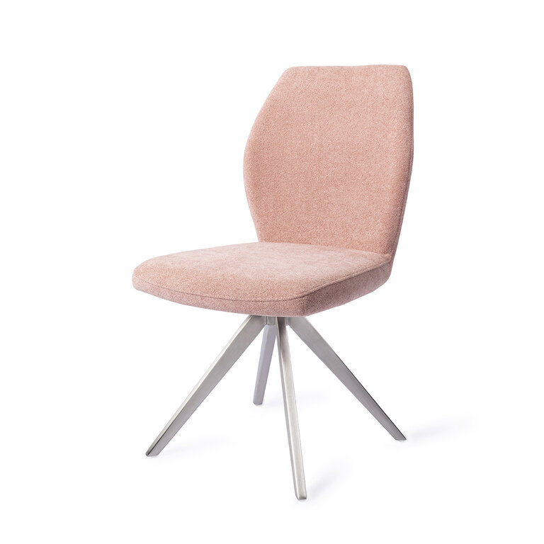 Jesper Home Ikata Anemone Dining Chair - Turn Steel