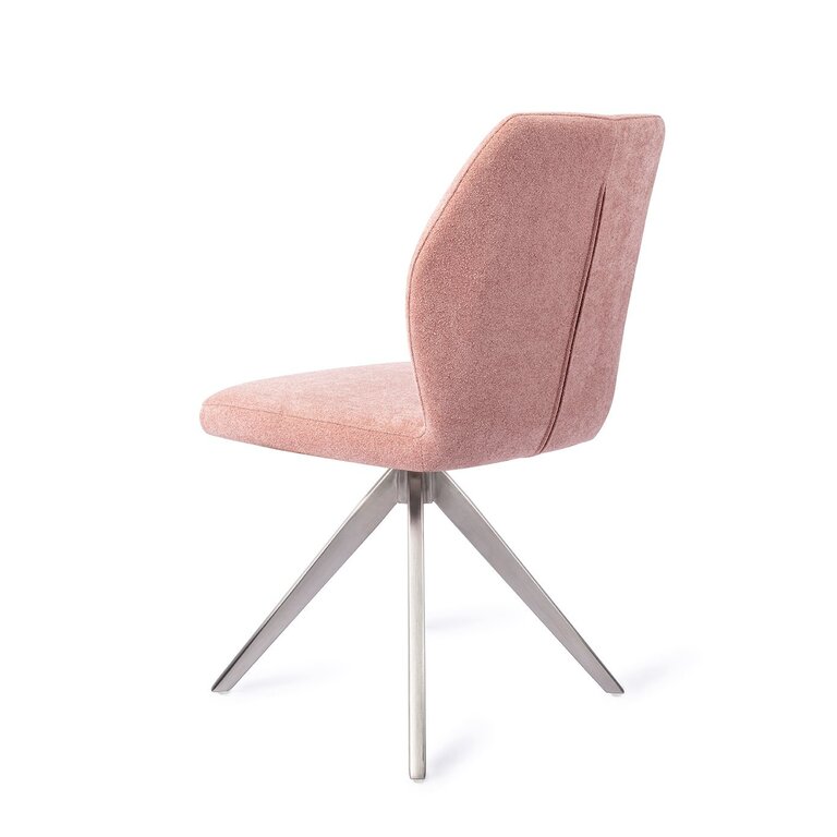 Jesper Home Ikata Anemone Dining Chair - Turn Steel