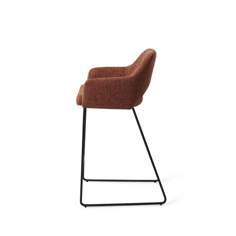 Jesper Home Yanai Tuscan Terra Bar Chair - Slide Black (L)