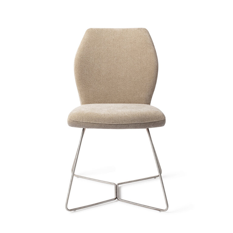 Jesper Home Ikata Funky Fudge Dining Chair - Beehive Steel