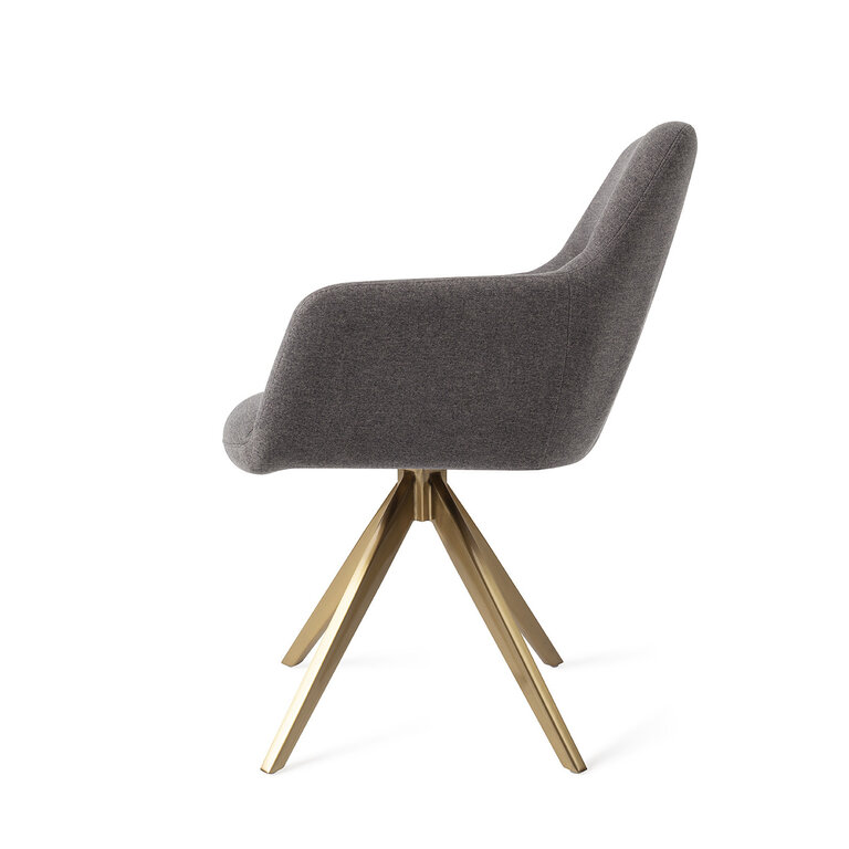 Jesper Home Kinko Shadow Dining Chair - Turn Gold