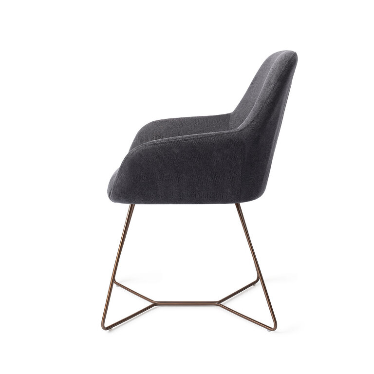 Jesper Home Kushi Black-Out Dining Chair - Beehive Rose