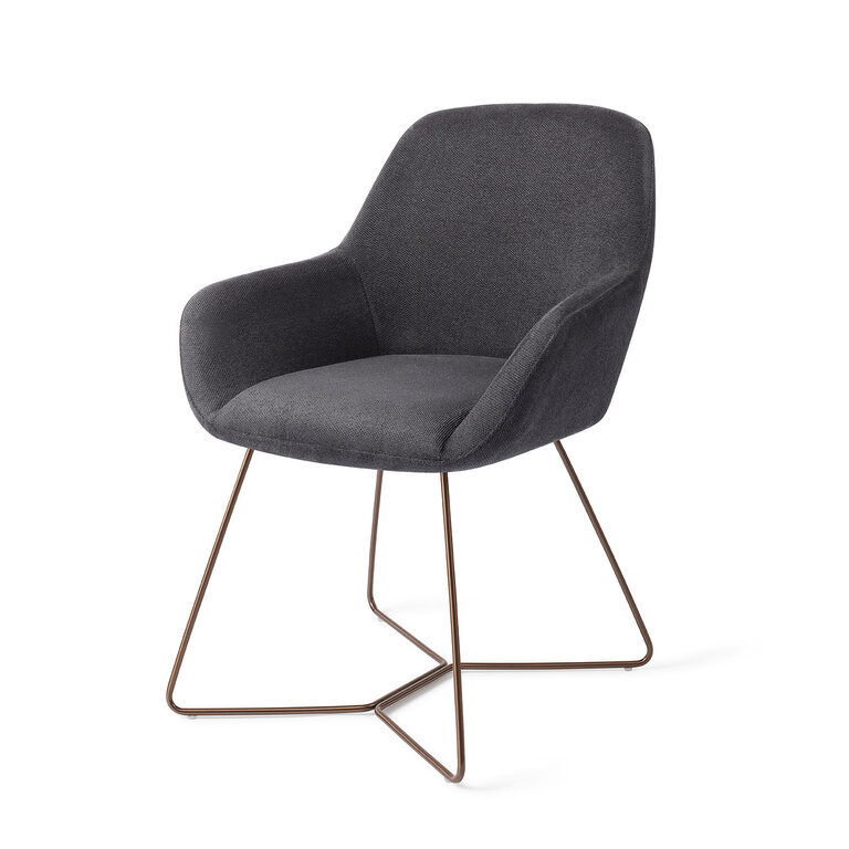 Jesper Home Kushi Black-Out Dining Chair - Beehive Rose