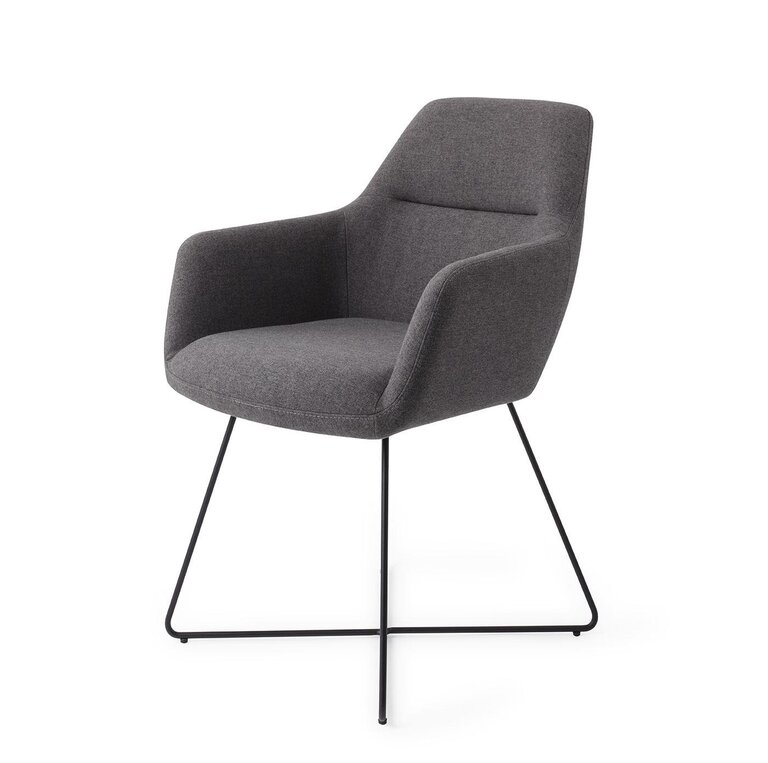 Jesper Home Kinko Shadow Dining Chair - Cross Black