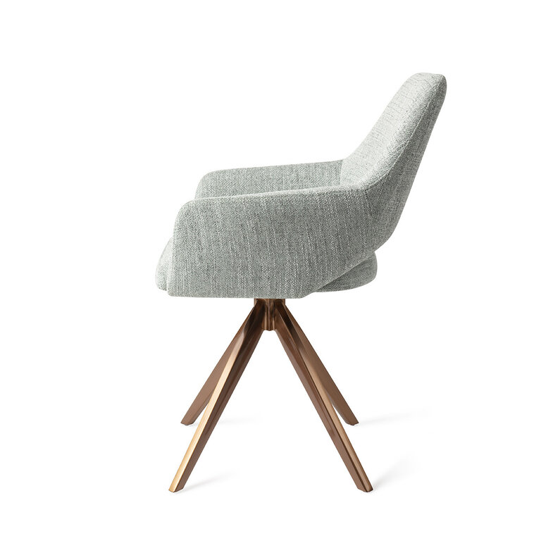 Jesper Home Yanai Soft Sage Dining Chair - Turn Rose