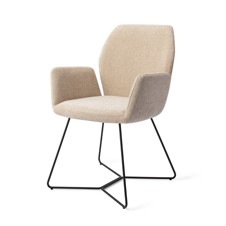 Jesper Home Misaki Funky Fudge Dining Chair - Beehive Black