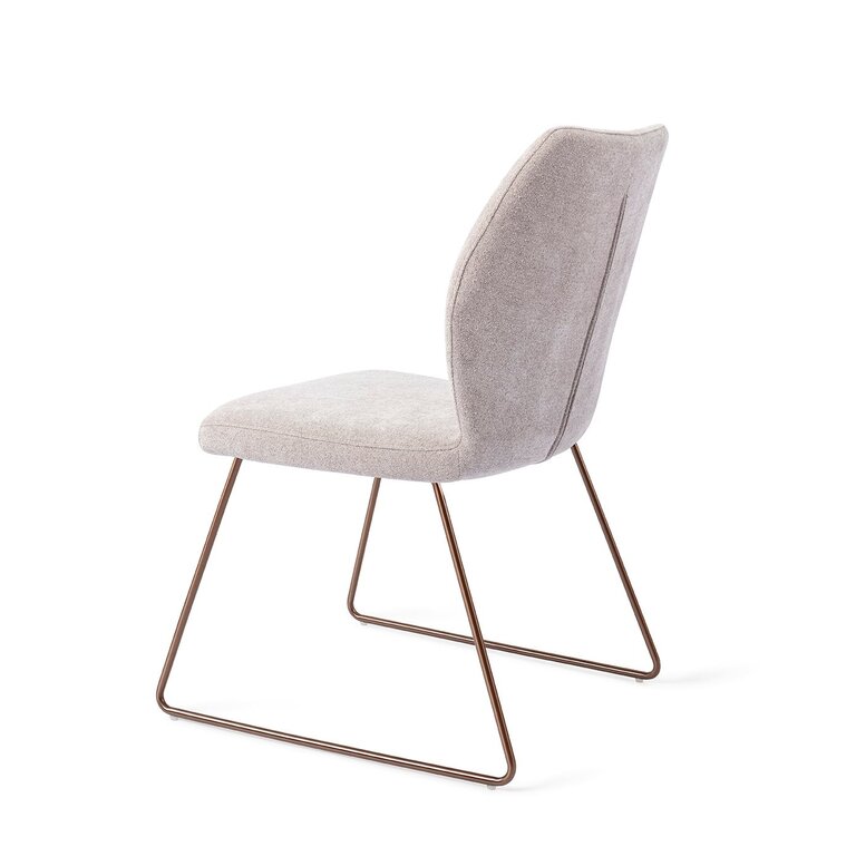 Jesper Home Ikata Pretty Plaster Dining Chair - Slide Rose