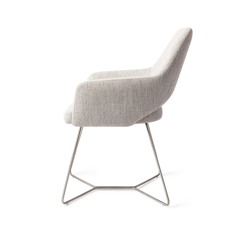 Jesper Home Yanai Pigeon Dining Chair - Beehive Steel