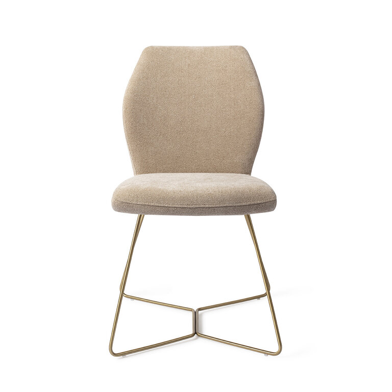 Jesper Home Ikata Funky Fudge Dining Chair - Beehive Gold