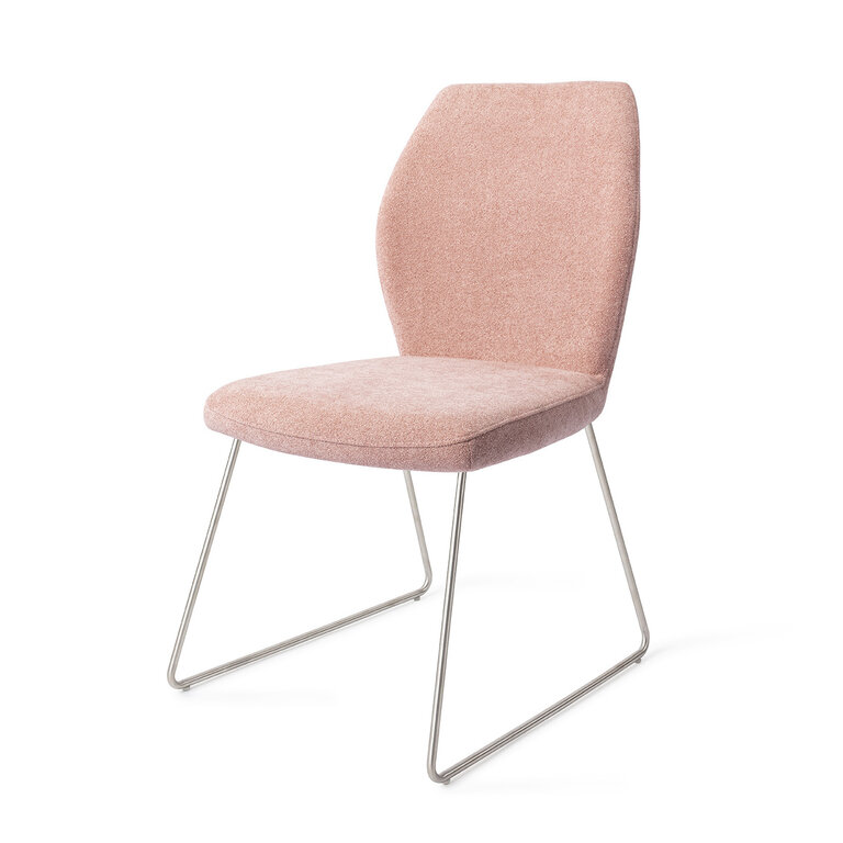 Jesper Home Ikata Anemone Dining Chair - Slide Steel