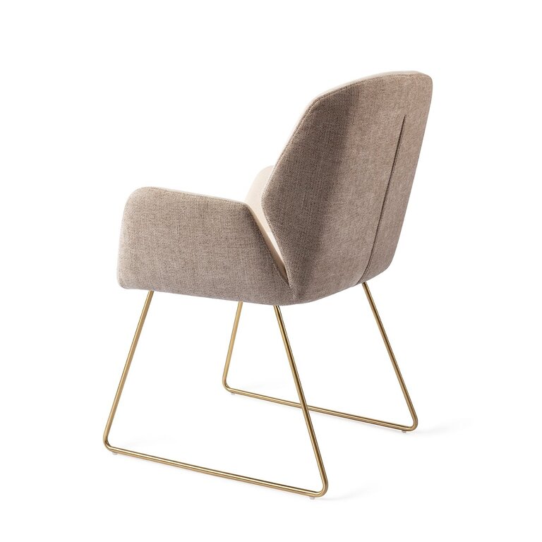 Jesper Home Myoko Sandy Hill Dining Chair - Slide Gold