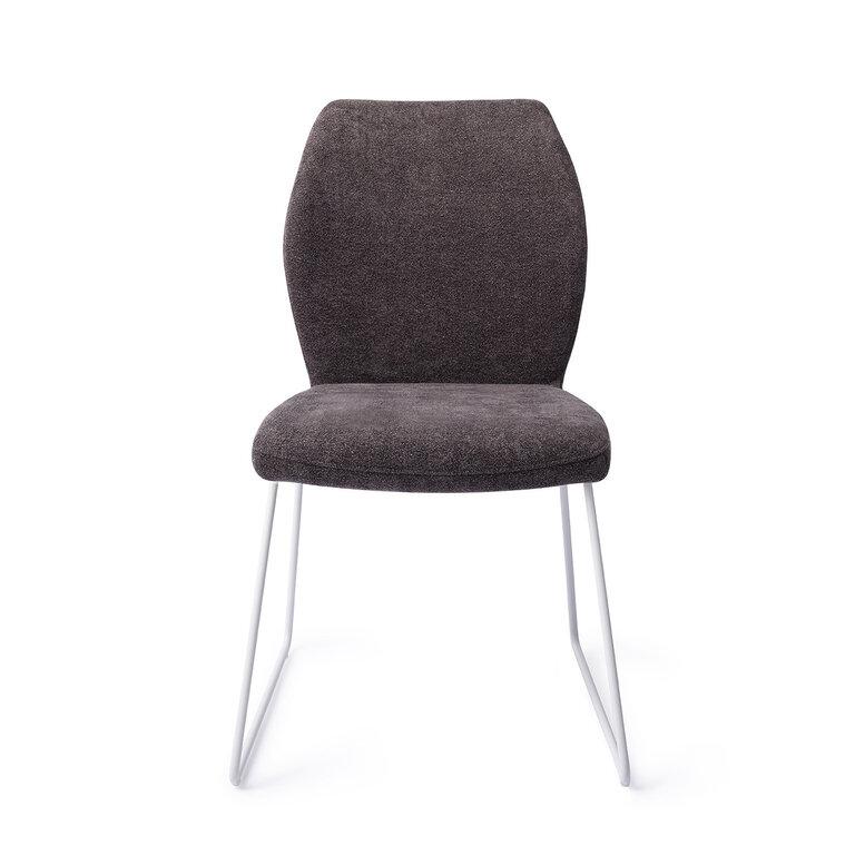 Jesper Home Ikata Almost Black Dining Chair - Slide White