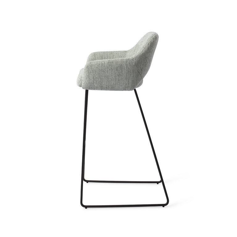 Jesper Home Yanai Soft Sage Bar Chair - Slide Black (H)